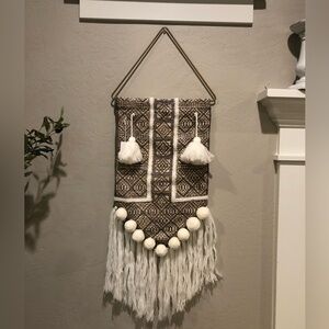 Boho wall hanging decor